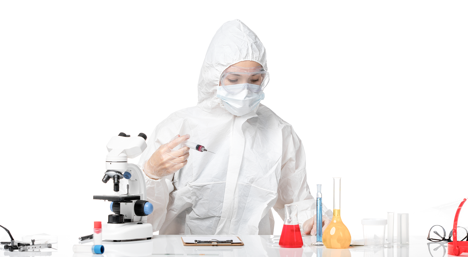 Workup and Isolation Lab Facilities
